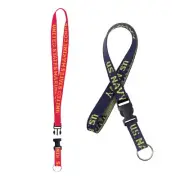 Military Neck Strap Key Chain Rings - 32" Security,Black,Military Key Chains