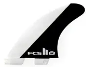 FCS II Mick Fanning PC Black White Tri Fin Set