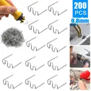 200Pcs Hot Stapler Staples Repair Kit For Plastic Welder Gun Car Bumper Fender