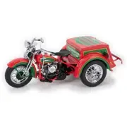2004 Christmas Harley-Davidson Servi-Car, 1:10 Limited Edition by Franklin Mint