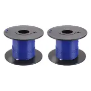 26AWG Gauge Stranded Hook-Up Wire PVC Tinned Copper Wire Spool 30m/100ft Blue