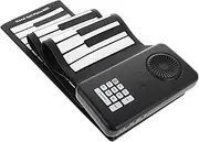 SUPVOX Beginner's Roll-up Electronic Piano 88 Key Portable Keyboard Built-in Speaker Battery Operated Soft Silicone Keys for Practice