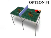 Florida Agricultural & Mechanical University Portable Table Tennis Ping Pong Fol