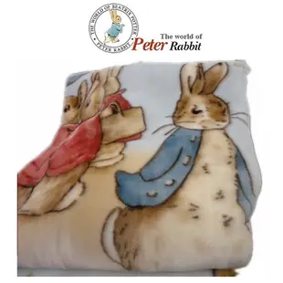 盒裝日本製盒裝彼得兔毛毯Peter Rabbit日本進口嬰兒毛毯 比得兔粉紅色藍色 米黃色彌月禮滿月禮