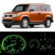 Green Instrument Gauge Cluster Light Bulbs LED Kit For 2003-2006 Honda Element (for: Honda)