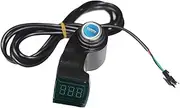 Voltmeter Key, for Zero, for 8X 10X 11X， LCD Display Panel Throttle Switch Lock with Power Switch Electric Bike/Scooter Parts Electric Scooter LCD Display Dashboard