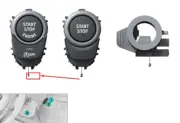 BMW 5 Touring G31 Starter/Stop Switch 61316835087 NEW GENUINE