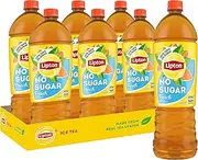 Lipton Peach Flavoured No Sugar Ice Tea 1.5 Litre 6 x 1.5L