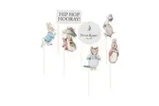Peter Rabbit Classic Party Photobooth Props (Pack of 7) (Multicoloured) (One Size)