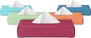 LastTissue® Reusable Tissue Box - with 18 Organic Soft Cotton Wipes, Eco Friendly and Sustainable Tissue Holder and Facial Tissues for Nose, Can be Used as Paper Towels for Household