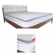 Queen Bed Sheet Holder Elastic Non-slip Fully-encased Fixing 360 Degree Surround Cover