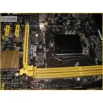 JULE 3C會社-華碩ASUS H81M-K H81/DDR3/EPU/IGPU/UEFI/良品/1150 主機板