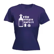 The Three Amigos - Funny Novelty Womens T-Shirt T Shirt Tshirt