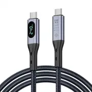 PD 240W USB-C to Type C Cable USB 4.0 Gen 3 8K 40Gbps Video Laptop Fast Charging