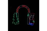 Christmas LED Motif Merry Christmas Arch 2.7 x 2.2m Outdoor Display