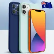 For iPhone 12/Pro/Max/Mini Shockproof Liquid Silicone Case Heavy Duty Cover ZR