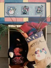 Snow Day Cross Stitch Pattern Snowmen Winter Sisters Best Friends Snow Buddy
