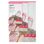 A3/A4/A5 Mont Marte Sketch Pad 25 White Sheet 150 gsm Drawing Painting Art Book