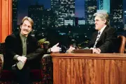 Comedian Jeff Foxworthy On Leno 1995 Old Television Photo 3