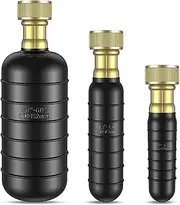 Fosenlion 3 Pcs Drain Bladder Kit, Drain Cleaning Bladder Fits 1" to 6" Pipes, Rubber Drain Bladder Unclogger for Bathroom Sinks, Showers, Swimming Pool Drains, Kitchen Sinks and Main Drains