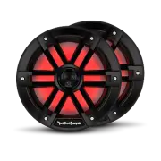 Rockford Fosgate M1-8B Color Optix 8” 2-Way 600W Max Marine Speakers - Black
