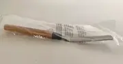 NIP Williams Sonoma 4" Stainless Steel Offset Spatula w/ Wooden Handle