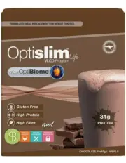 Optislim Life Optibiome Shake Chocolate 10x60g ozhealthexperts