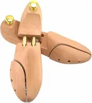 [Costcom] Adjustable Wooden Shoe Tree Shaper Keeper Wood Stretcher UNISEX