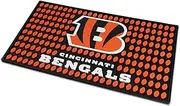 The Memory Company Officially Licensed NFL Bar Mat - Non-Slip Rubber Heavy-Duty, for Countertop & Home Bar, Large 19” x 11”