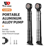 Mini Bicycle Hand Air Pump Tire Inflator Schrader Presta Valve Bike Pump AV FV