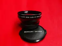 在飛比找Yahoo!奇摩拍賣優惠-Merkury Optics 0.45x 廣角鏡 52mm