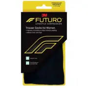 FUTURO-71042EN Trouser Socks for Women, Moderate Compression, 15-20 mm/Hg, Helps