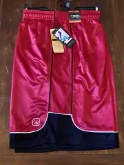 Shorts ( SIZE 3XL ) New And1 Mens Basketball Gym Workout Waist Red Black White
