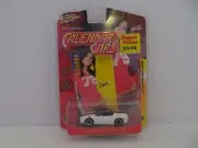 Johnny Lightning Calendar Cars 2002 Chevy Corvette Convertible White 2008 NIP