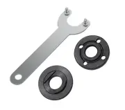 Pro-Parts 5/8"-11 Grinder Backing Flange and Lock Nut Set Angle Wrench Spanne...