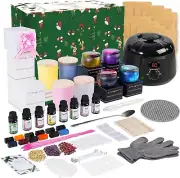 Upgraded Soy Wax Melt Warmer & Candle Making Supplies - Ideal for Beginners