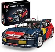 [Mould King] 13187 MOC Technology C4 WRC Sport Car Building Blocks Set, 1:8 Scale Racing Car Model, Clamping Block Building Kit, Sports Car Toy Suitable for Children and Adults (4606+ PCS)