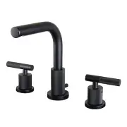 Kingston Brass FSC895.KNL Convergent 1.2 GPM Widespread Bathroom - Black
