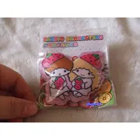 在飛比找蝦皮購物優惠-全新 SANRIO KIKI LALA雙子星水果香氛包**2