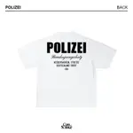 POLIZEI 白色重量級 16S BOXY FIT T 恤 CONSOLACE