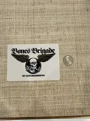 Powell Peralta Bones Brigade 'An Autobiography' Sticker from the documentary