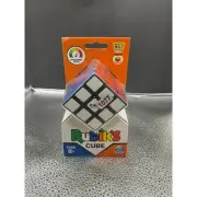 Rubik’s Cube The Original 3x3 Brain Teaser Puzzle Manual Fidget Improved Toy NIP