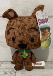 Scooby-Doo Chibi Plush 8" New Toy Factory Brown Scooby-Doo Print