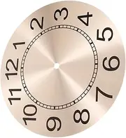 GAROZATION DIY Wall Clock Accessory Metal Dial Replacement for DIY Roman Numeral Wall Clock