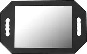 OKJHFD Two Handled Salon Back held Mirror, Professional Hairdresser Back Mirror for Hair Salon Barber Two Handed Beauty Salon Mirror for Home or Salon Use