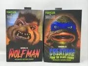 NIP NECA Teenage Mutant Ninja Turtles x Universal Monsters Raphael/Leonardo Set