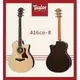 【非凡樂器】Taylor 泰勒 416CE-R 電木吉他