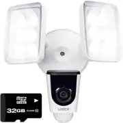 Lorex 1080p Outdoor IR Wi-Fi Floodlight Security Camera (32GB) 2.8mm Fixed Lens