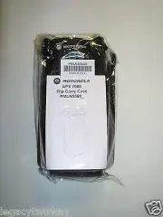 Motorola APX7000 Leather Flip Carry Case Model PMLN5560B fits NNTN7038 Battery