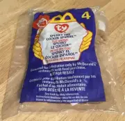 McDonalds 1993 Beanie Baby #4 “Spunky” The Cocker Spaniel